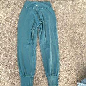 Lulu lemon teal joggers